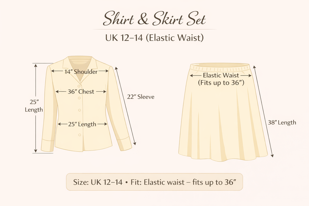 Floral Shirt & Skirt Co-ord Set