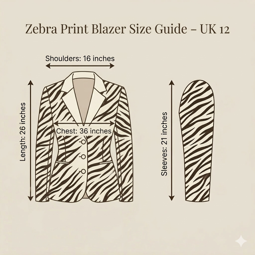 Monochrome Stripe Blazer